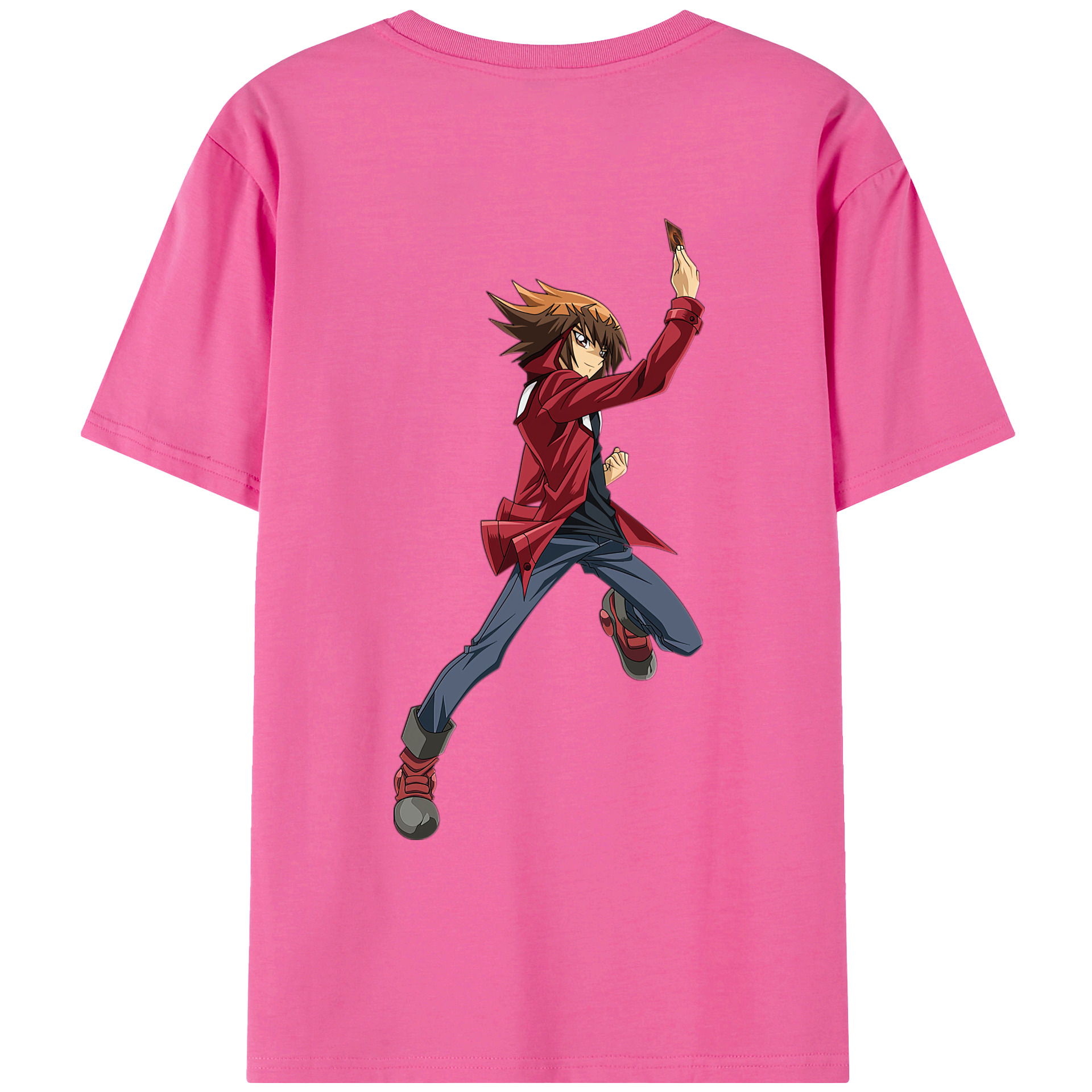 （画像用） 遊☆戯☆王 Yu-Gi-Oh! レディース半袖Tシャツ(バックプリント)